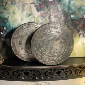 Two Large Size Tin Eastman Kodak Company Film Reel Tins Cans